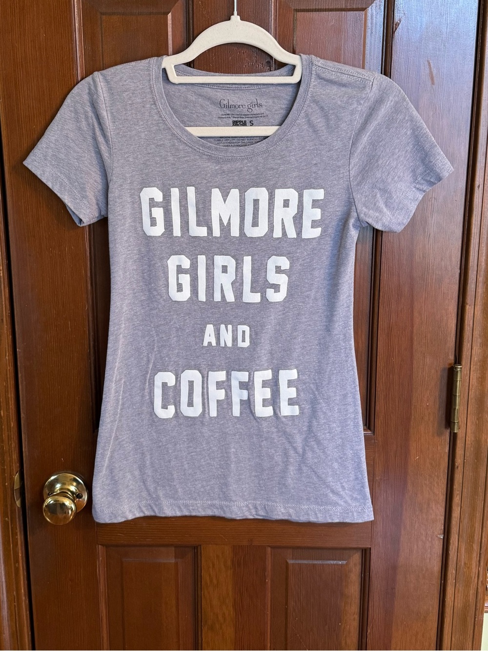 Gilmore Girls and Coffee Heather Gray Tee